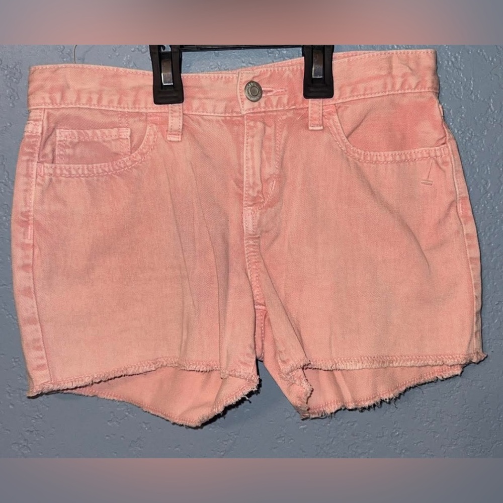 Old Navy Pink Denim Cutoff Shorts